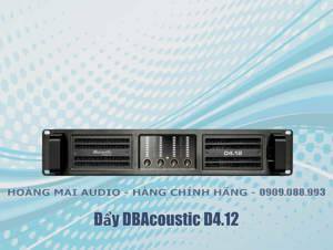 Đẩy 4 kênh DBacoustic D4.12