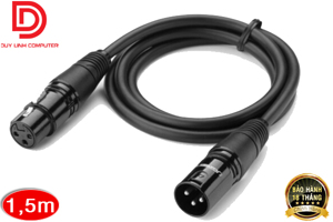 Dây Audio nối dài MIC XLR Ugreen 20709 1.5m