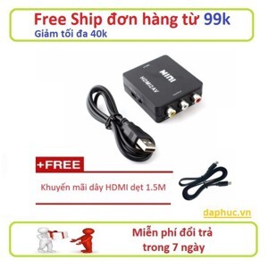 Dây AV HDMI dẹt 1,5m