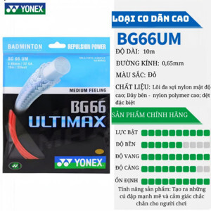 Dây căng vợt cầu lông BG 66