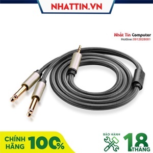 Dây cáp Audio 1 đầu ra 2 đầu Ugreen 10619 5m