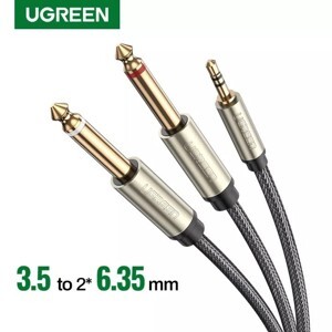 Dây cáp Audio 1 đầu ra 2 đầu Ugreen 10619 5m