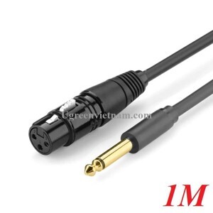 Dây cáp Audio 6.5mm ra XLR 6mm Ugreen 20717 1m