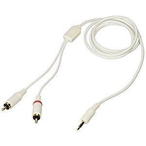 Dây cáp Audio Elecom AVD-IPCLR1WH 1m