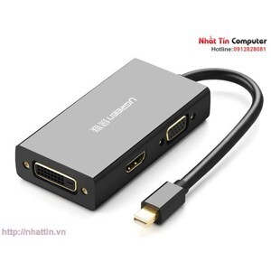 Dây cáp chuyển đổi Mini DisplayPort to HDMI, VGA, DVI Ugreen 20418