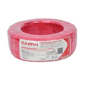 Dây cáp đơn mềm CV-Cu/PVC Cadivi 0.6/1kV CV 2.0