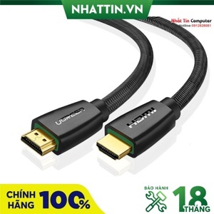 Dây cáp HDMI 2.0 dài 5 mét hỗ trợ 4K2K Ugreen 50465