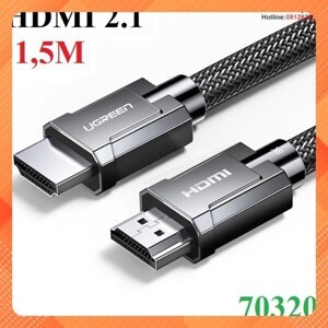 Dây cáp HDMI 2.1 dài 2m hỗ trợ 8K@60hz Ugreen 70320