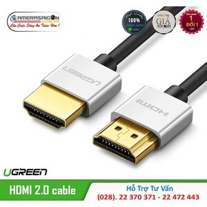 Dây cáp HDMI Ugreen 30475 hỗ trợ 4K 0.5M