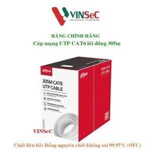 Dây cáp mạng CAT6 Dahua PFM920I-6UN