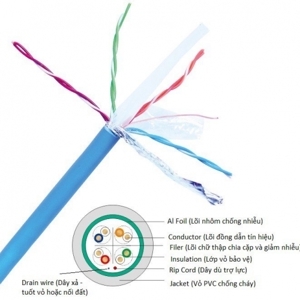 Dây cáp mạng Cat6 Panasonic NC6-F100P