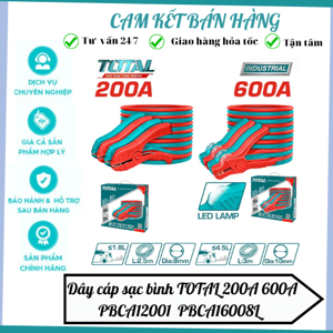 Dây cáp sạc bình Total PBCA16008L