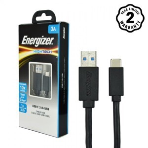 Dây cáp USB Type C 3.0 Energizer C11C3AMGBK4