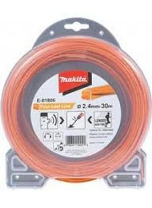 Dây cước cắt cỏ, cam 30Mx2.4mm Makita E-01806