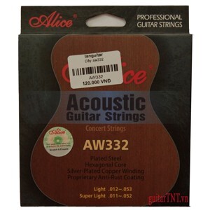 Dây đàn guitar Acoustic Alice AW332