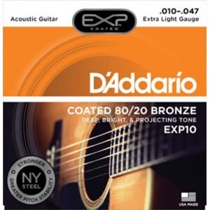 Dây đàn guitar acoustic D'Addario EXP10