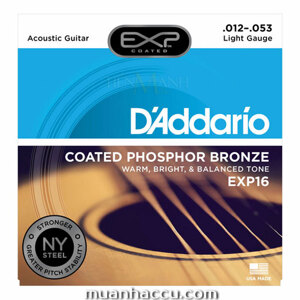 Dây đàn Guitar Acoustic DAddario EXP16