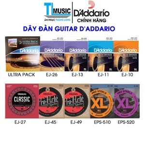 Dây đàn guitar classic Addario EJ27