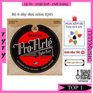 Dây đàn guitar Classic D'Addario EJ45