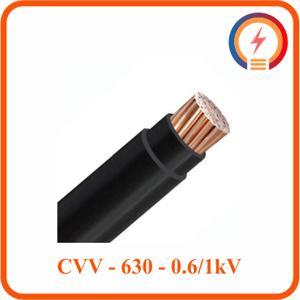 Dây điện 1 lõi ruột đồng CU/PVC – 0,6/1 kV Cadivi CV CVV-630