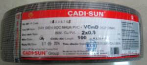 Dây điện Cadisun VCmD 2x0.5