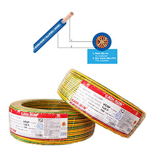Dây điện Cadisun VCSF 1x2.5