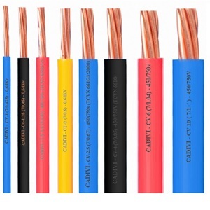 Dây điện đơn CU/PVC 0,6/1kV Cadivi CV 16