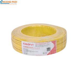 Dây điện mềm bọc nhựa PVC 2 lõi 450/750V CADIVI CV VCmo-LF-2×6