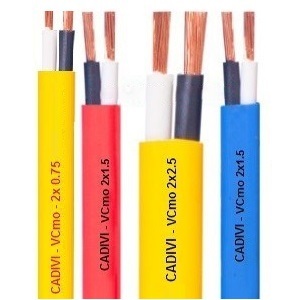 Dây điện OVAL ruột đồng VCmo-2x6, 1020715