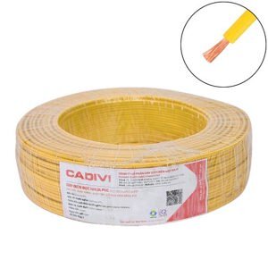 Dây đơn mềm ruột đồng VCm 6 mm2 Cadivi