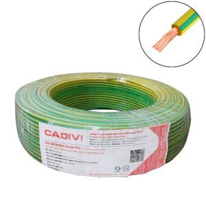 Dây đơn mềm ruột đồng VCm 6 mm2 Cadivi