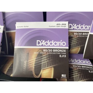 Dây guitar acoustic D'addario EJ13