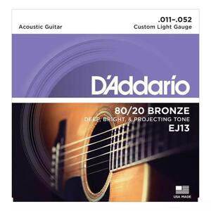 Dây guitar acoustic D'addario EJ13