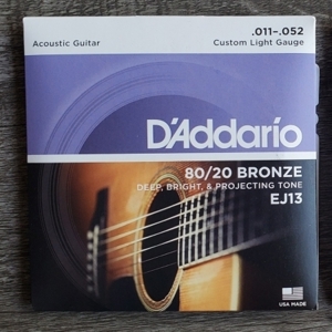 Dây guitar acoustic D'addario EJ13