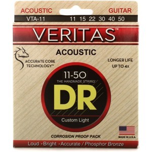 Dây guitar acoustic DR Veritas VTA-11