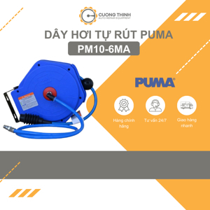 Dây hơi ròng rọc vỏ nhựa 6m PUMA PM10-6MA