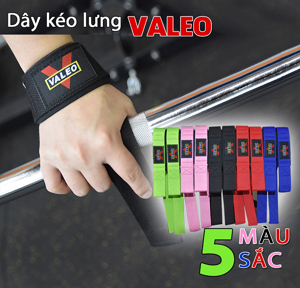 Dây kéo lưng Lifting Straps Valeo