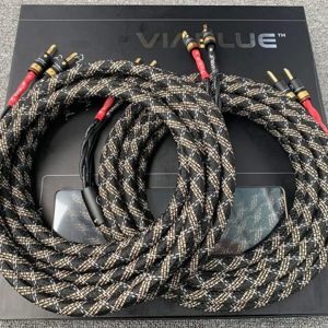 Dây Loa Cuộn Bán Theo Mét Viablue SC-4 silver