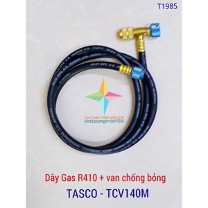 Dây nạp gas tích hợp van chống bỏng Tasco TCV140M