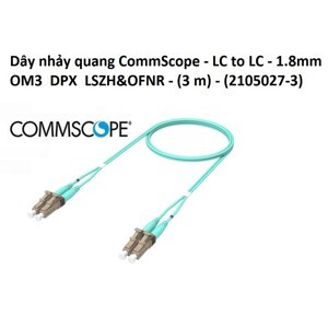 Dây nhảy quang LC-LC OM3 CommScope 2105027-3