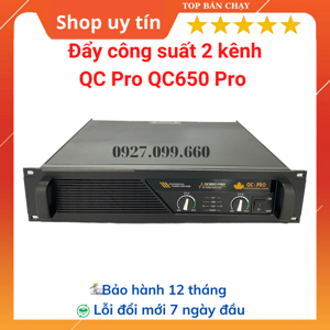 Đẩy QC PRO 650 - 2 Kênh