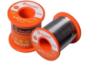 Dây thiếc hàn Asaki AK-9216 - 250g, 1mm