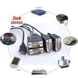 Dây USB to 4 RS232 (USB to 4 com) Z-TEK ZE552A