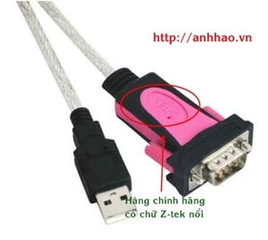 Dây USB to RS232 (USB to com) Z-TEK ZE533C