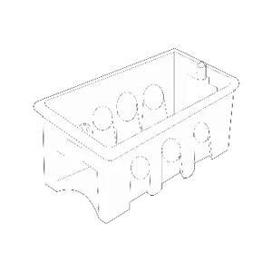 Đế âm nhựa dùng cho mặt át kiểu M Sino SG100/M