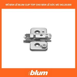 Đế bản lề CLIP top blum 342.20.830