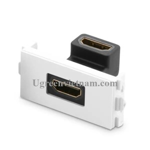 Đế HDMI âm tường bẻ góc 90 độ Ugreen 20318