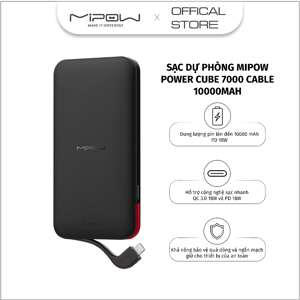 Đế kiêm pin dự phòng Mipow Power Cube 7000mAh