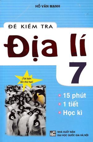 Đề kiểm tra địa lí 7