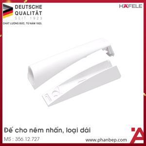 Đế nêm nhấn loại dài trắng Hafele 356.12.727